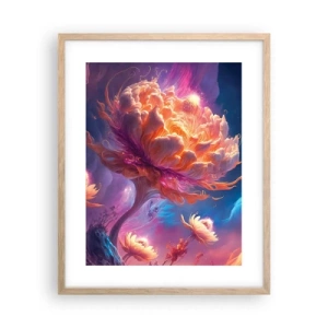 Een poster in een licht eiken lijst - Andere wereld - 40x50 cm