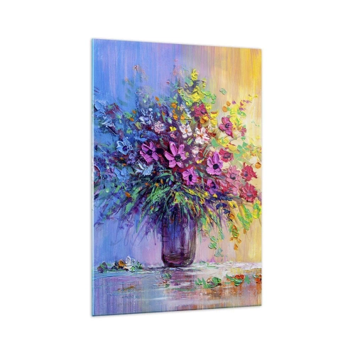 Schilderen op glas - Schenking van de wei - 70x100 cm