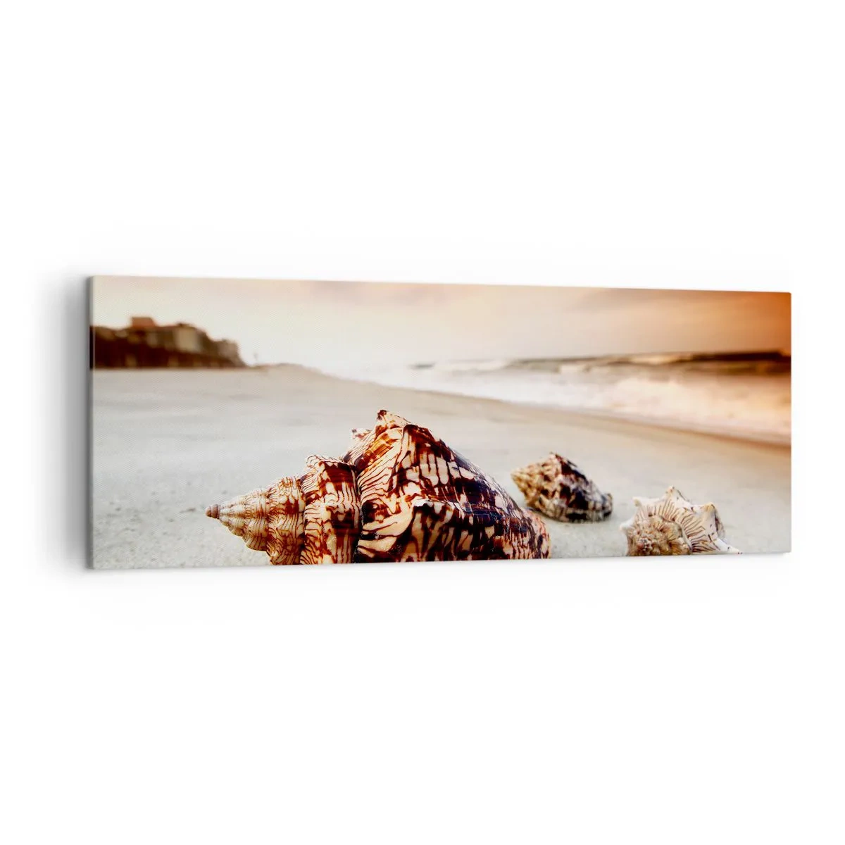 Schilderen op canvas - Outcasts van golven - 140x50 cm