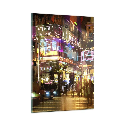 Schilderen op glas - In een zee van licht - 50x70 cm