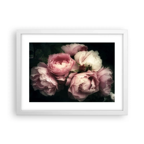 Poster in een witte lijst - De charme van belle epoque - 40x30 cm