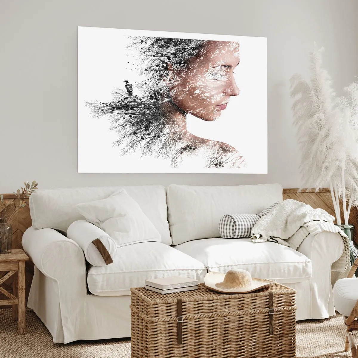 Poster - De geest van het bos - 100x70 cm