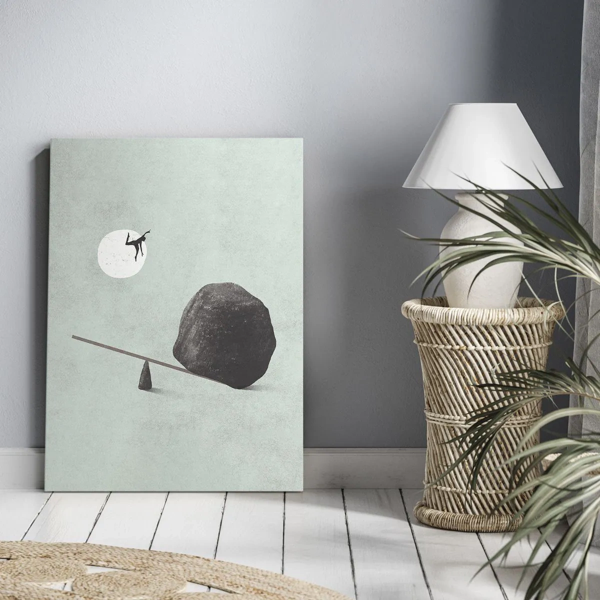 Schilderen op canvas - Vervulde dromen - 45x80 cm