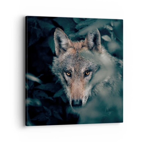 Schilderen op canvas - Jager - 40x40 cm