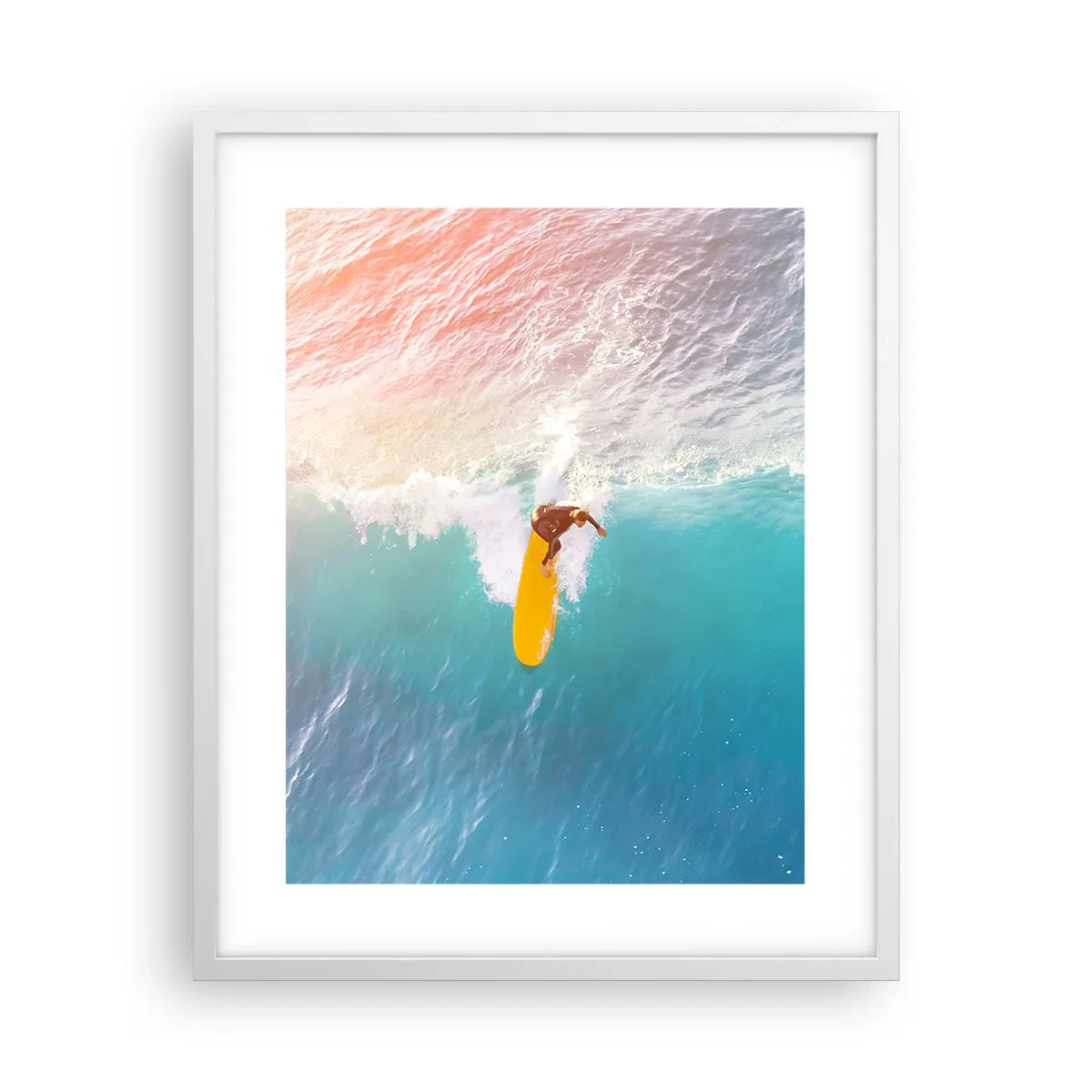 Poster in een witte lijst - De oceaanruiter - 40x50 cm