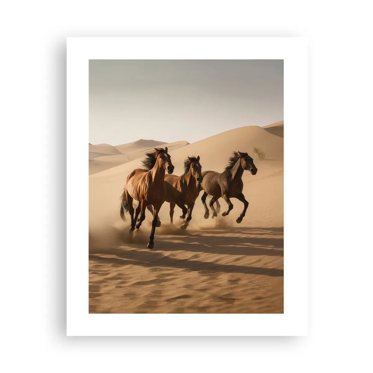 Poster - Vrij als de wind - 40x50 cm