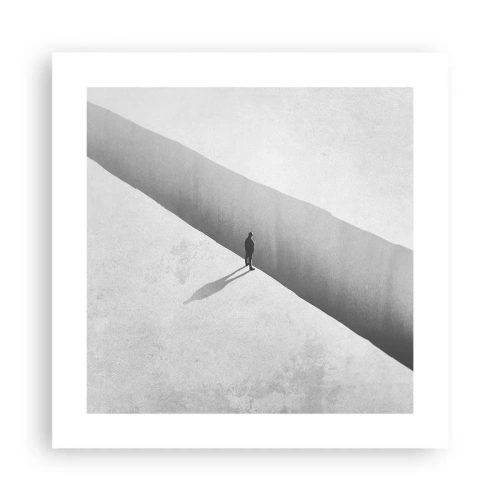 Poster - Een duidelijk doel - 40x40 cm