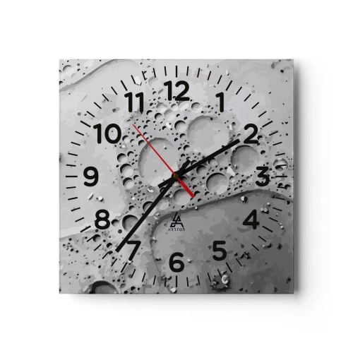 Wandklok - Klok - Schuimspoor - 40x40 cm