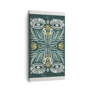 Schilderen op canvas - Als een volksuitsnede - 45x80 cm