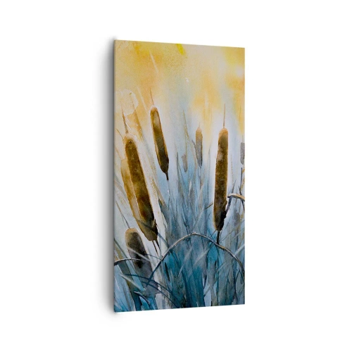 Schilderen op canvas - De kou van het water, de hitte van de zon - 65x120 cm