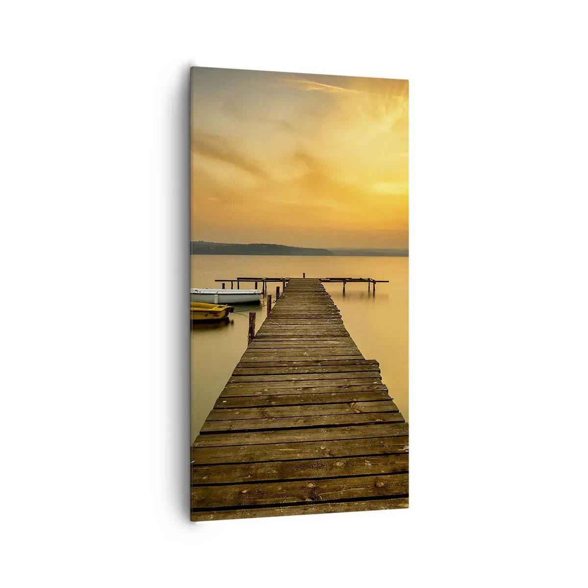 Schilderen op canvas - Ik zal de gouden hemel voor je openen - 65x120 cm