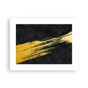 Poster - Spring in hyperruimte - 40x30 cm