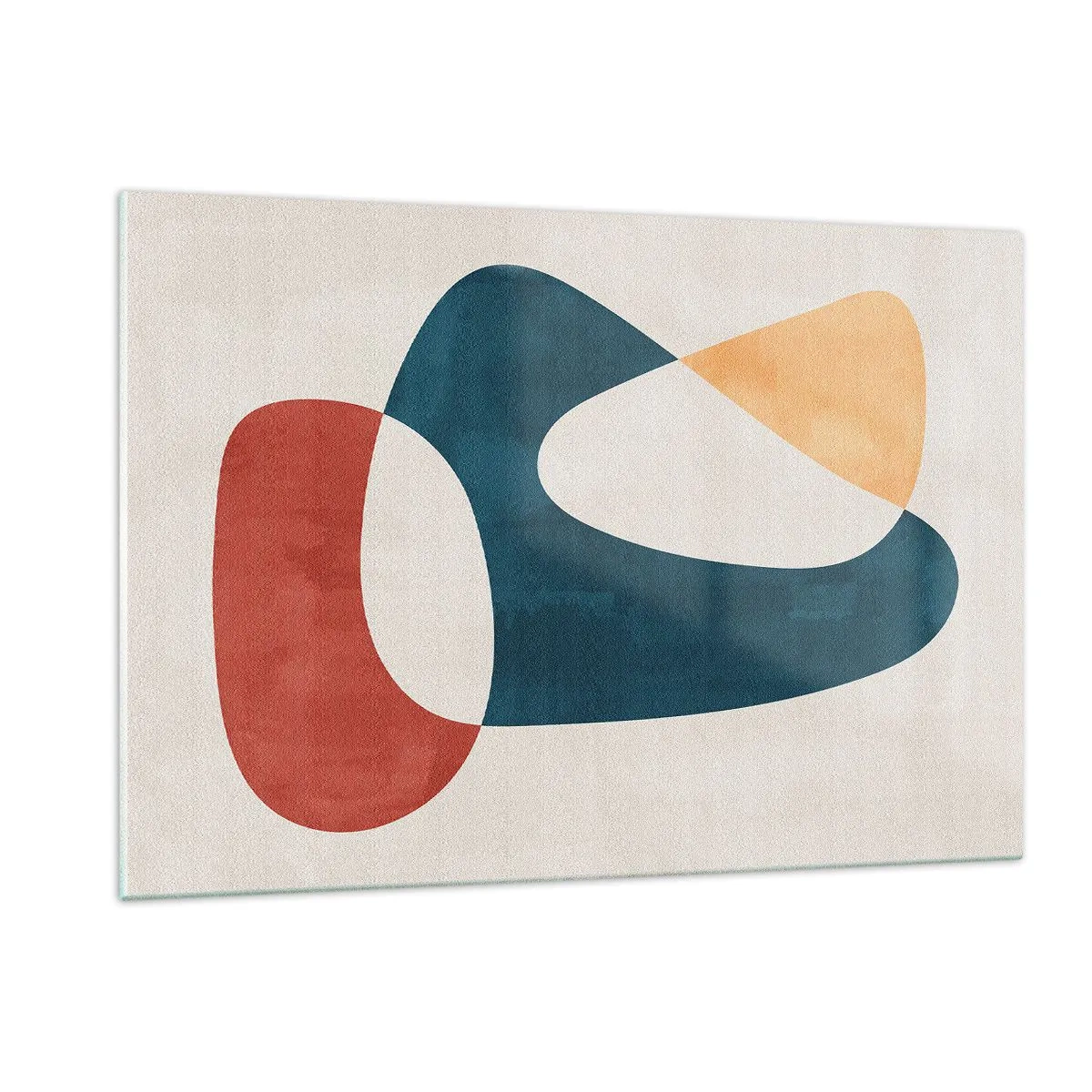 Schilderen op glas - Invloeden en metamorfoses - 120x80 cm