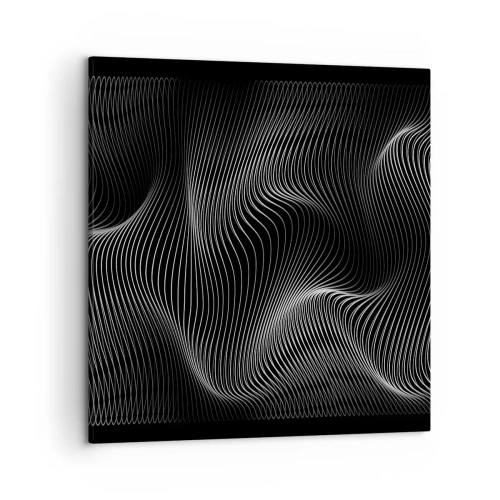 Schilderen op canvas - Dans van licht in de ruimte - 50x50 cm