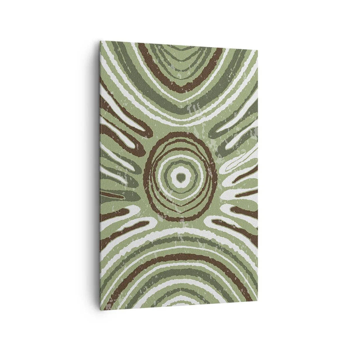 Schilderen op canvas - Een explosie van emoties - 80x120 cm