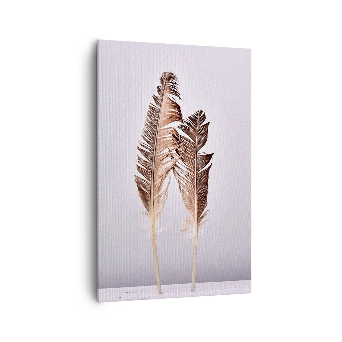 Schilderen op canvas - Tegen het niets - 80x120 cm