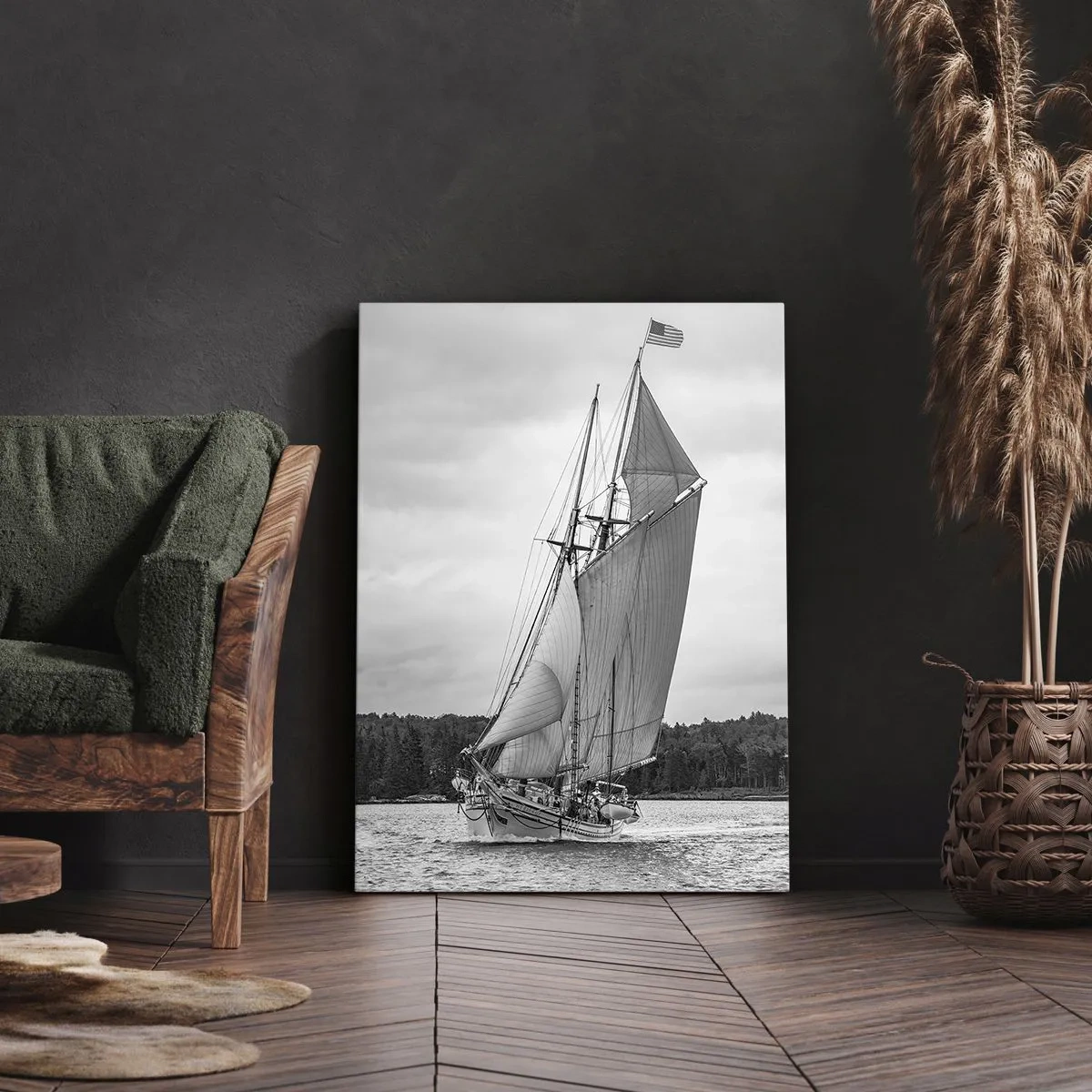 Schilderen op canvas - Broeders van de wind - 65x120 cm