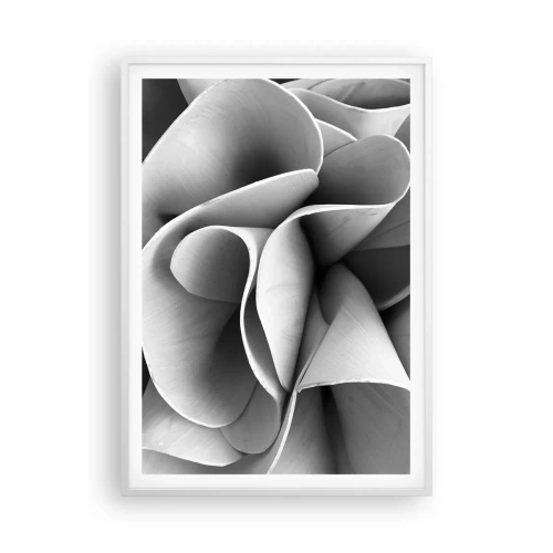 Poster in een witte lijst - Het gebeurt in de ruimte - 70x100 cm