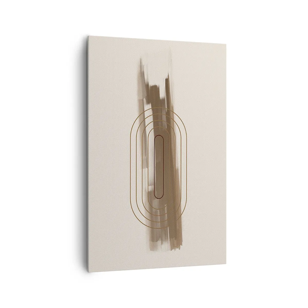 Schilderen op canvas - Een briesje grijs - 80x120 cm