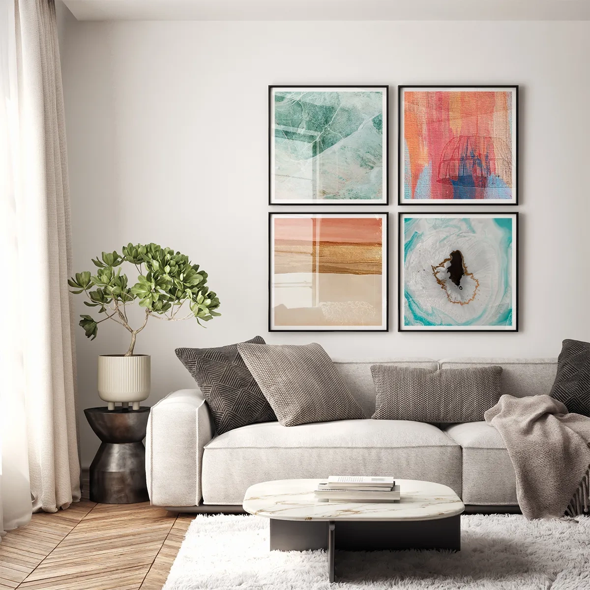 Precious stones - Inspiratie voor de woonkamer