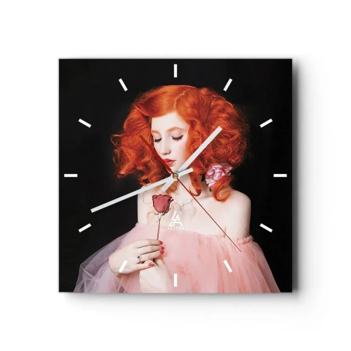 Wandklok - Klok - In barokstijl - 40x40 cm