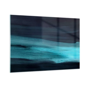 Schilderen op glas - Ga met de stroom mee - 100x70 cm
