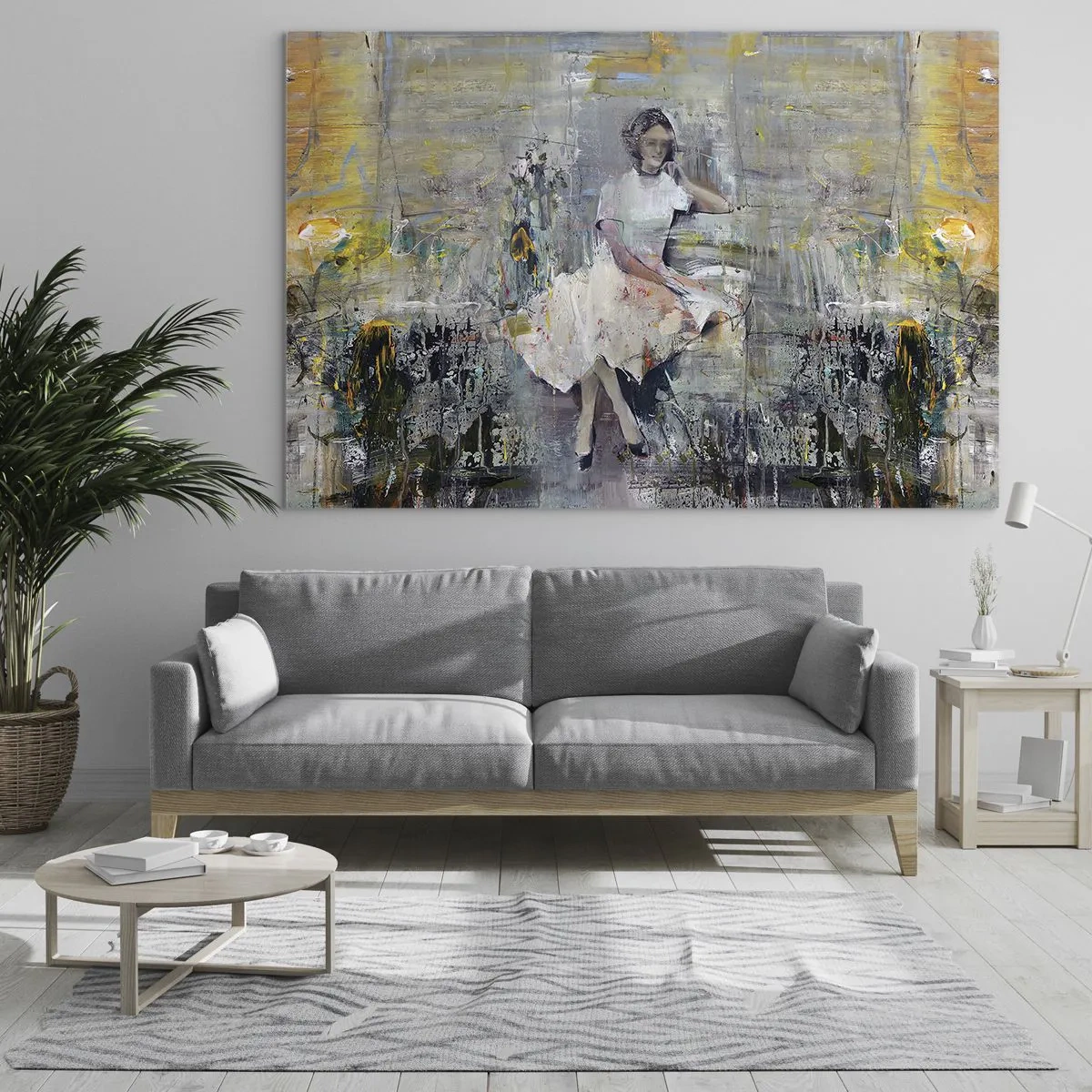 Schilderen op glas - Klassiek en modern - 100x70 cm