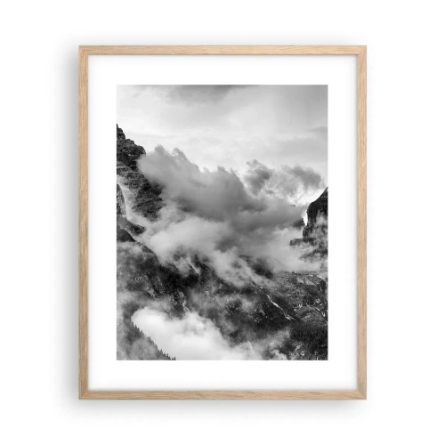 Een poster in een licht eiken lijst - Mooi en wreed - 40x50 cm