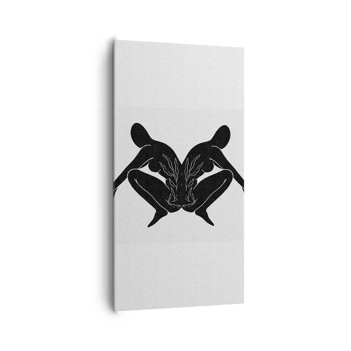 Schilderen op canvas - Een gemeenschappelijke ziel - 65x120 cm