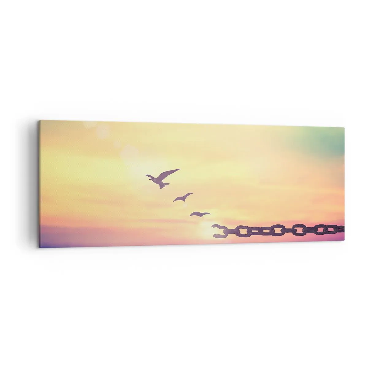 Schilderen op canvas - De overwinning van vrijheid - 140x50 cm