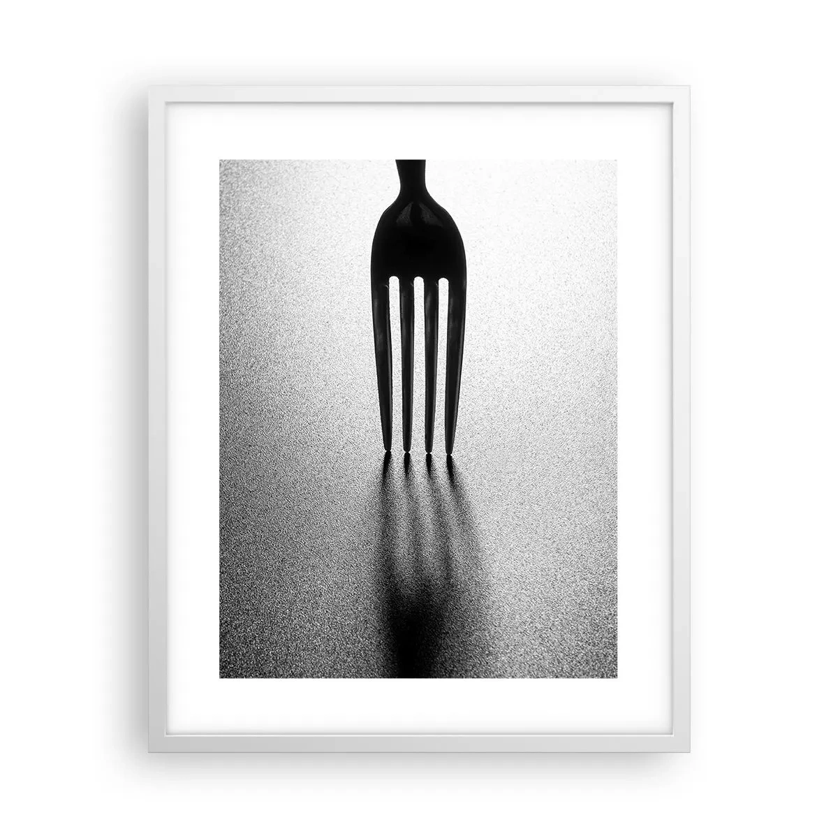 Poster in een witte lijst - Licht en schaduw - 40x50 cm