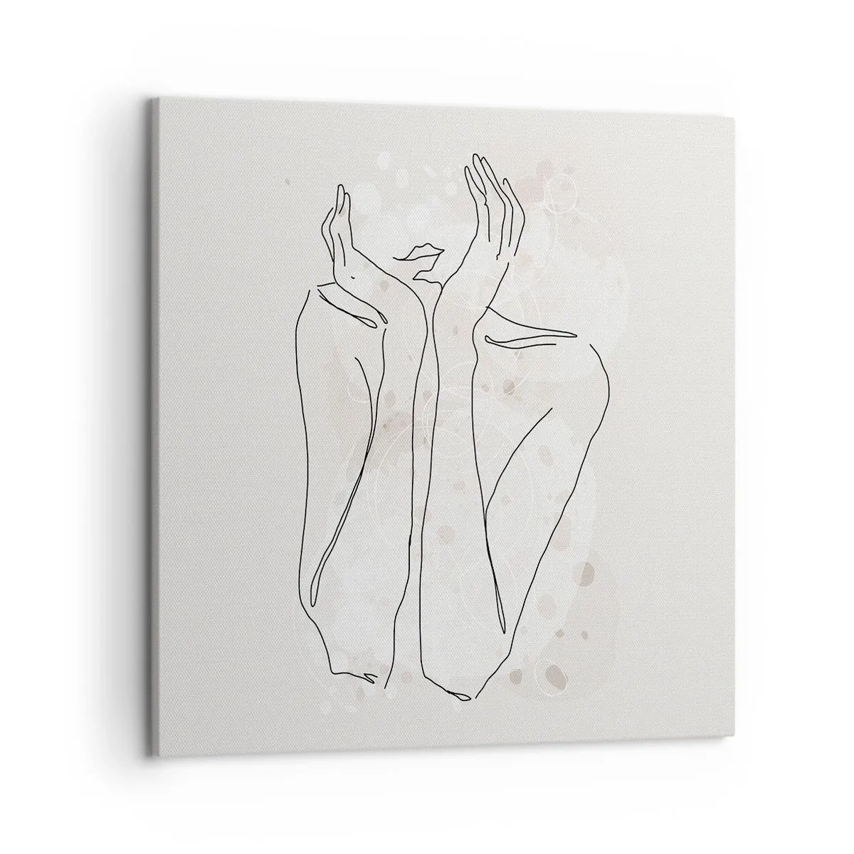 Schilderen op canvas - Een dromerig moment - 50x50 cm