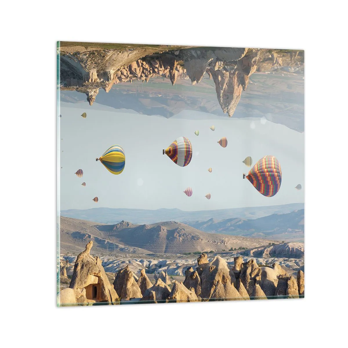 Schilderen op glas - Alles is hier mogelijk - 40x40 cm