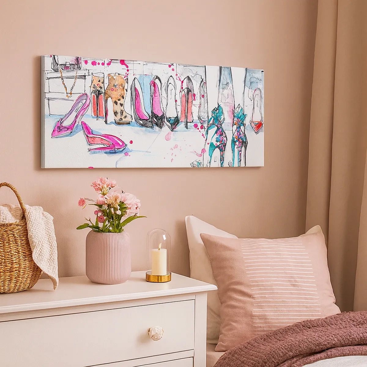 Schilderen op canvas - Sesam, doe open - 30x30 cm