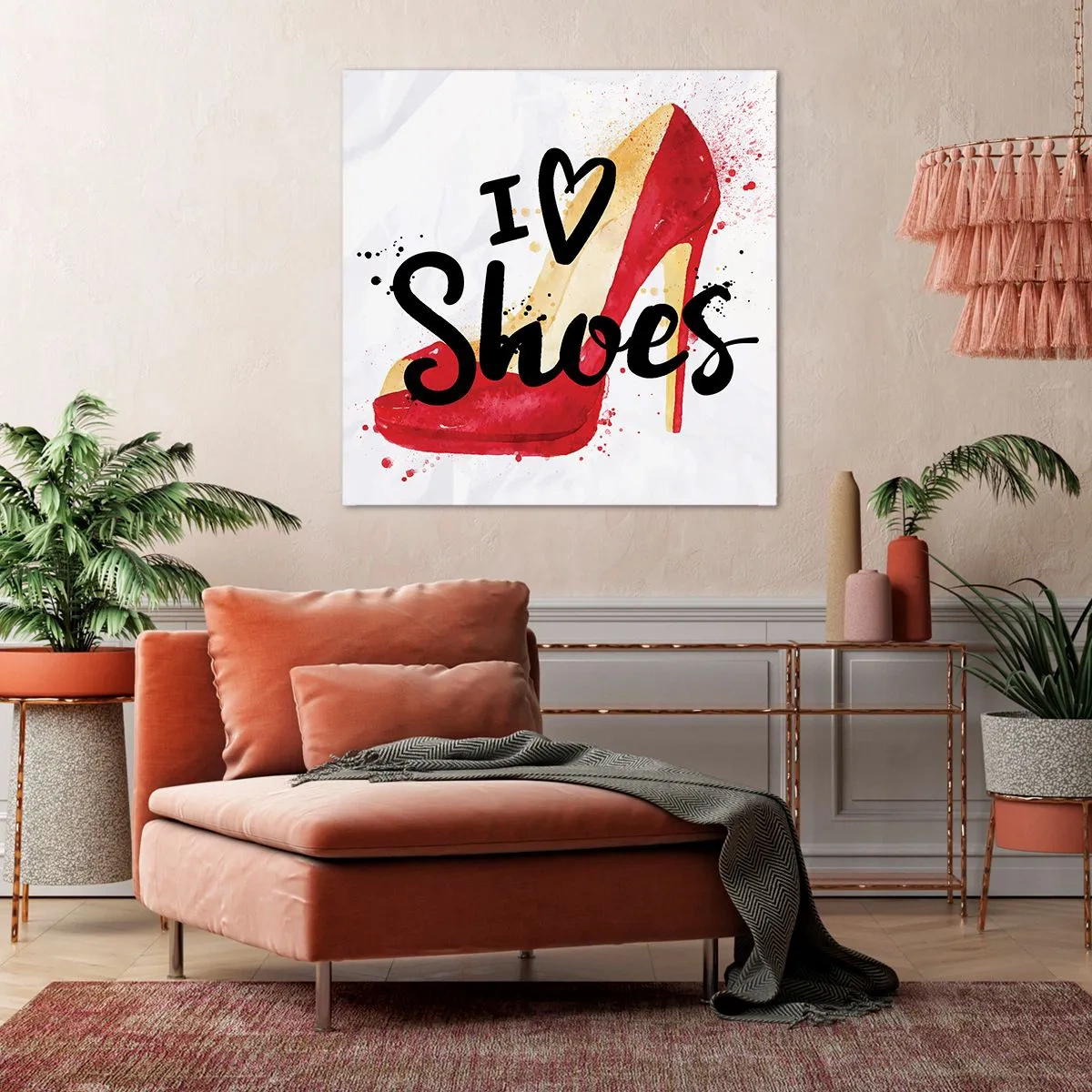 Schilderen op canvas - Liefde heeft vele namen - 60x60 cm