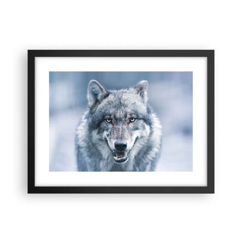 Poster in een zwarte lijst - Ga jij de uitdaging aan? - 40x30 cm