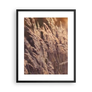 Poster in een zwarte lijst - Klaar om de herfst te verwelkomen - 40x50 cm