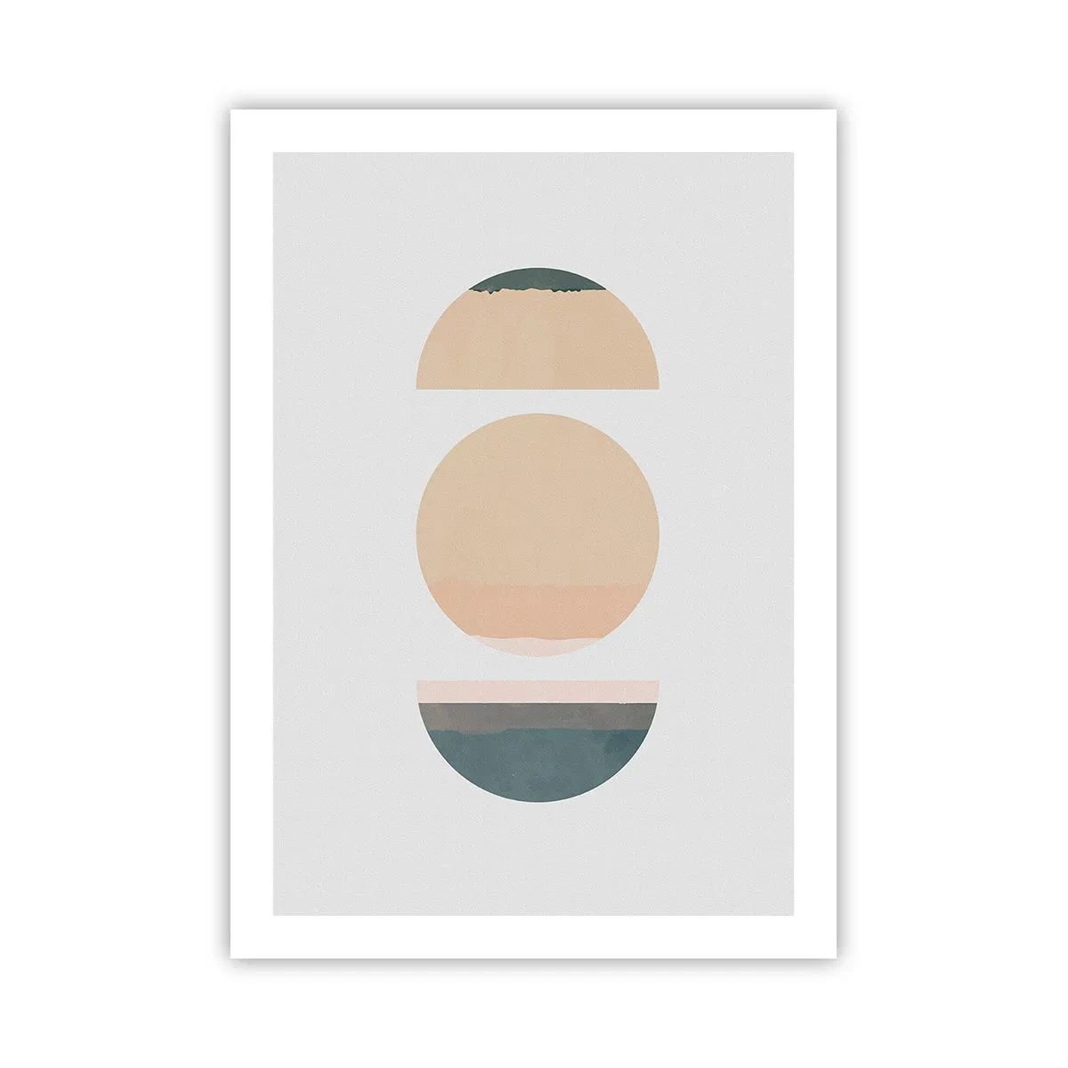 Poster - Een Wiel achter een andere - 50x70 cm
