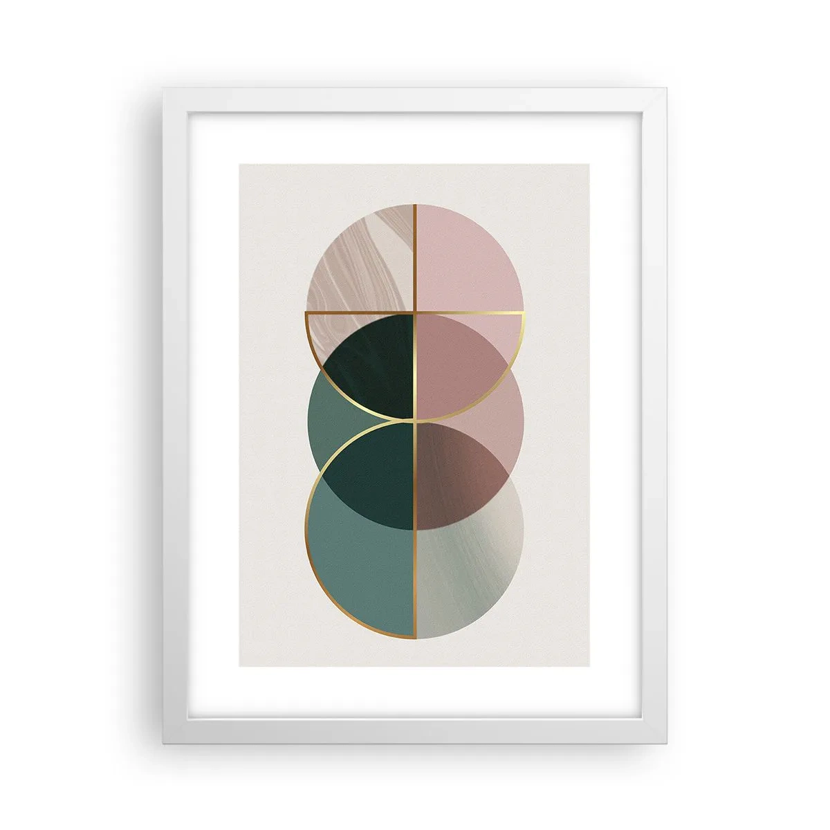 Poster in een witte lijst - Wiel voor wiel... - 30x40 cm