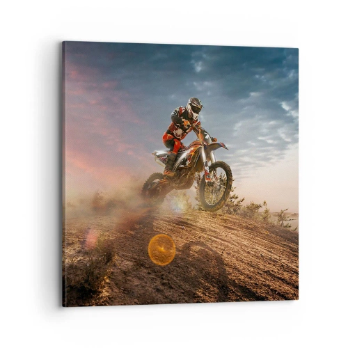 Schilderen op canvas - Voor overwinning - 70x70 cm