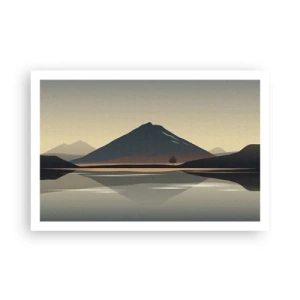 Poster - Spiegelreflectie - 91x61 cm