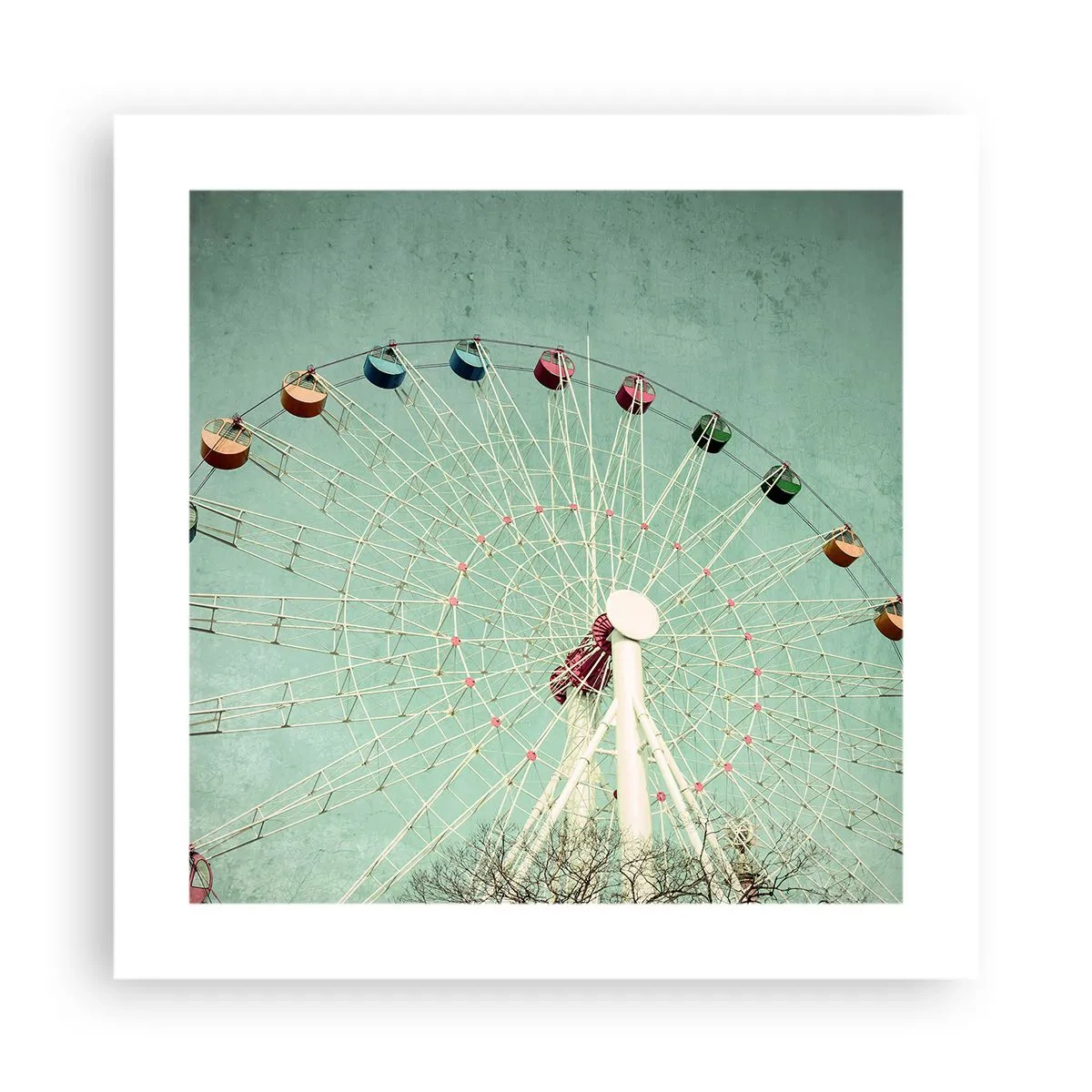 Poster - Wij nodigen u uit om plezier te hebben - 40x40 cm