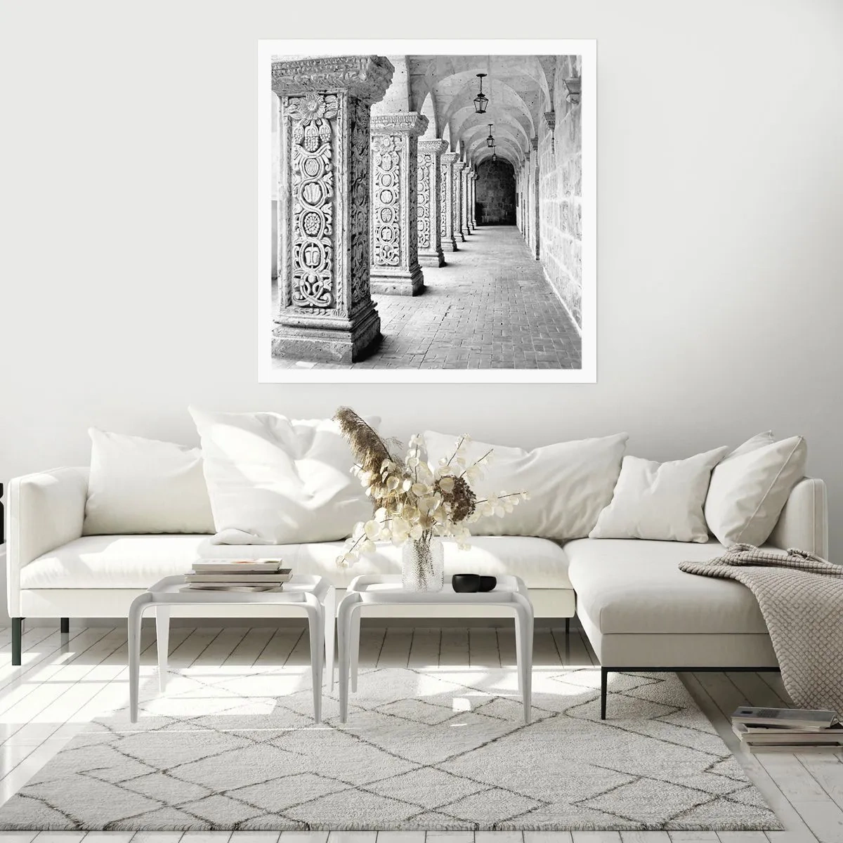 Poster - En waar naar toe….? - 50x50 cm