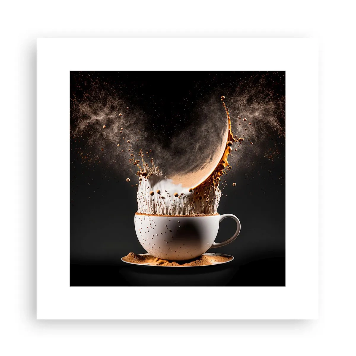 Poster - Een explosie van smaak - 30x30 cm