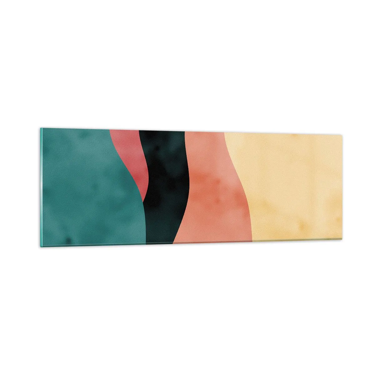 Schilderen op glas - Conforme non-conformiteit - 90x30 cm