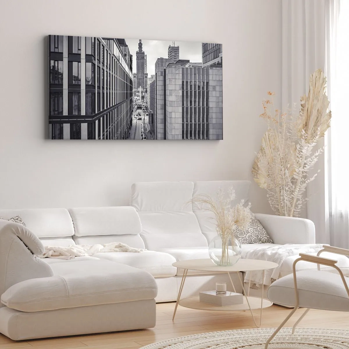 Schilderen op canvas - Warschau vallei - 100x40 cm