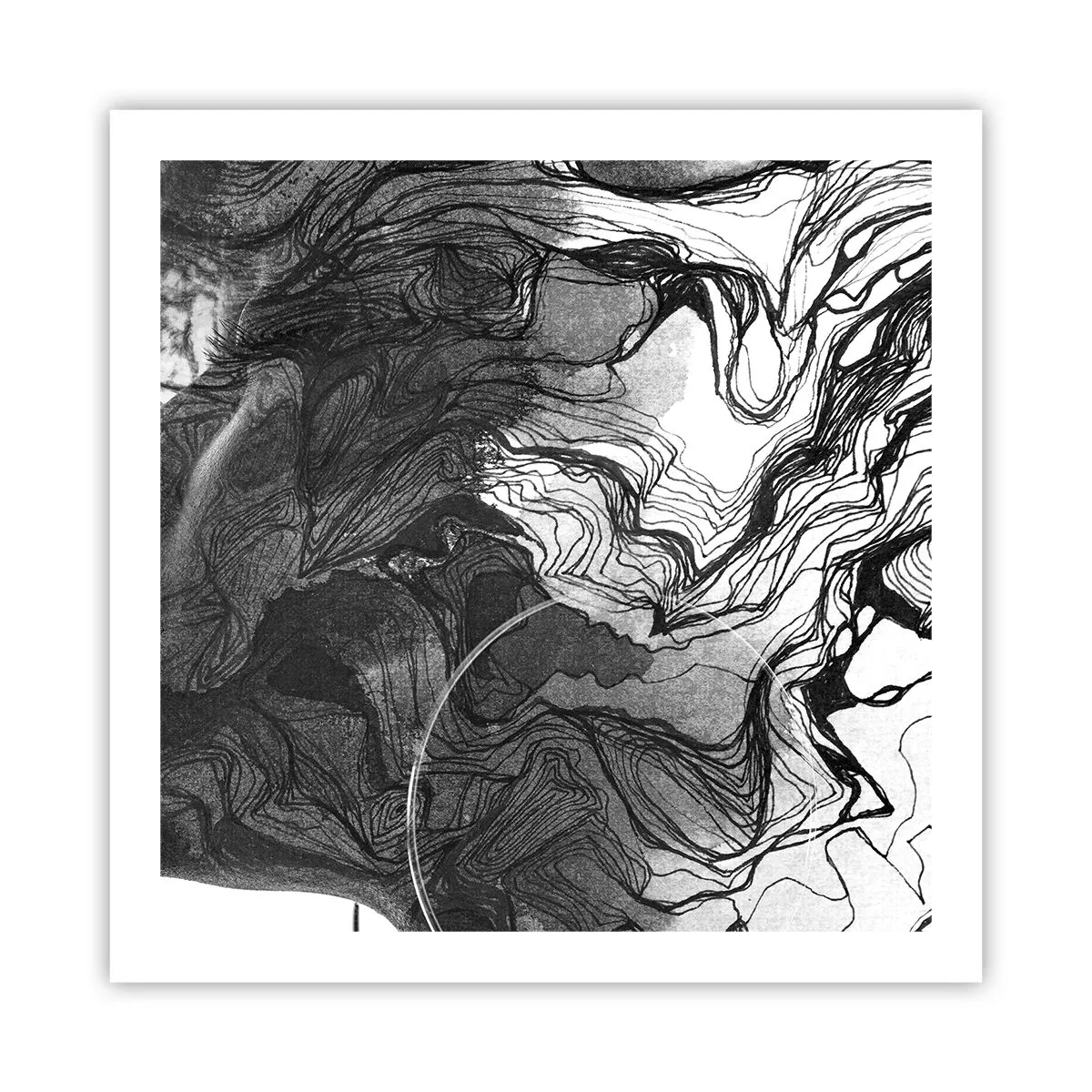 Poster - Verstrikt in dromen - 60x60 cm