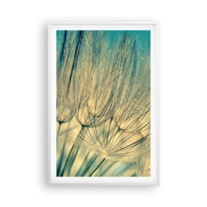 Poster in een witte lijst - In afwachting van de wind - 61x91 cm
