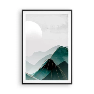 Poster in een zwarte lijst - In volle majesteit - 61x91 cm