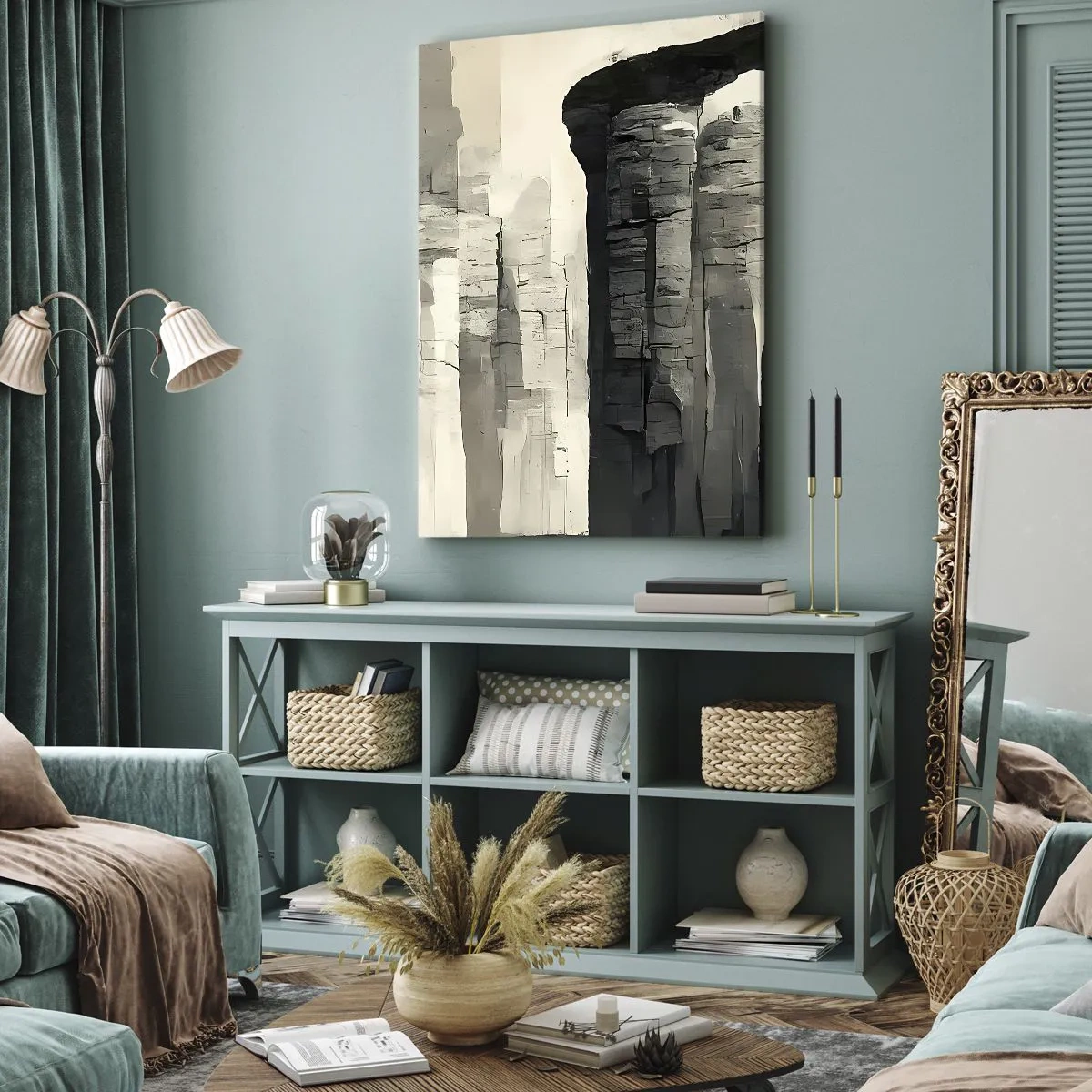 Schilderen op canvas - De majesteit van de oudheid - 50x70 cm